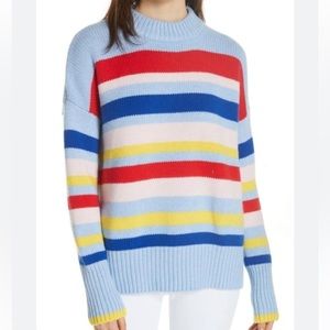 La Ligne Marin rainbow stripe sweater